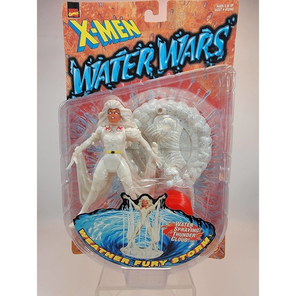 X-Men Water Wars Weather Fury Storm figure MOC VHTF 1997 ToyBiz 43263 - Picture 1 of 6